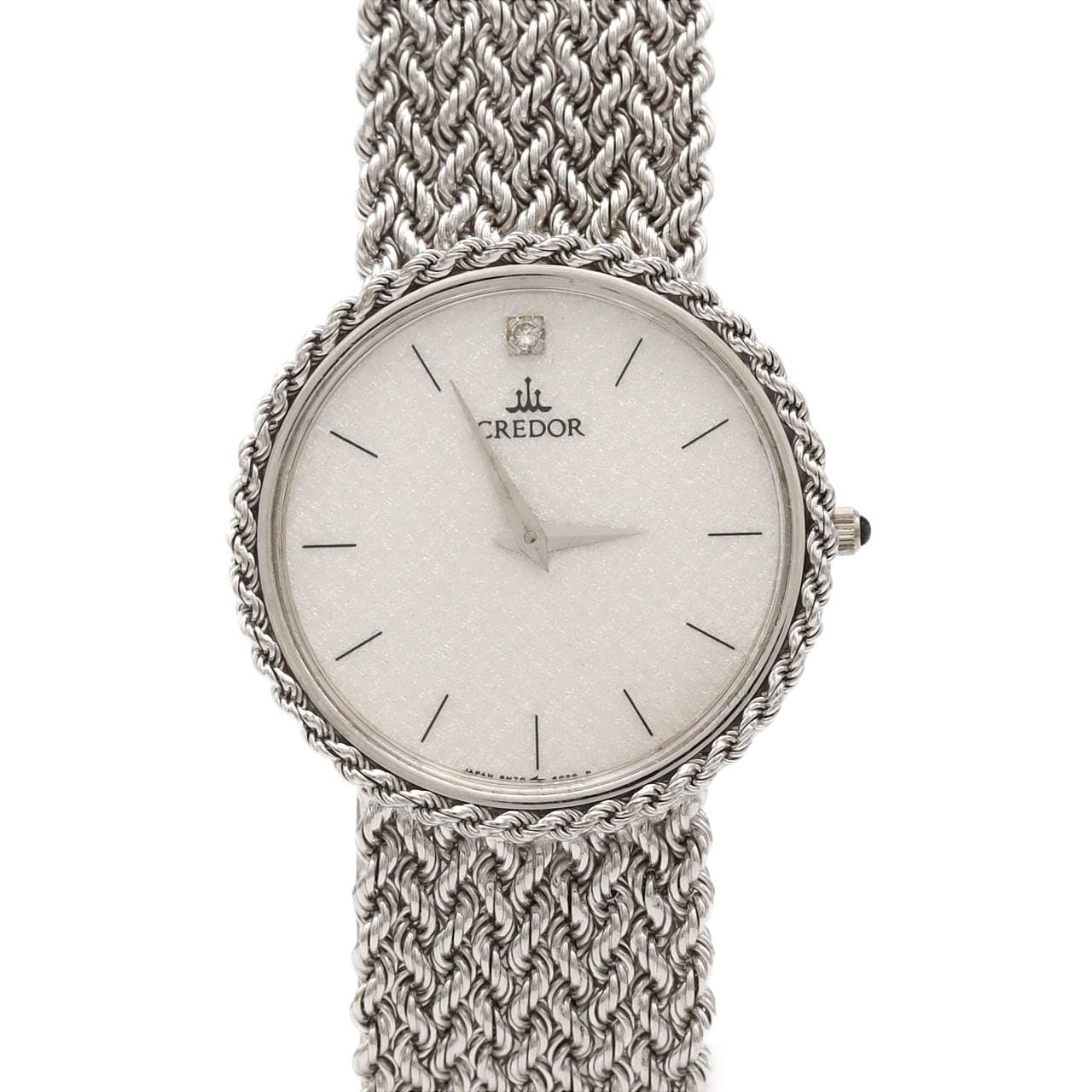 【ノーメンテナンス還元価格】セイコー クレドール WG･1P 8N70-6020 WG クォーツ