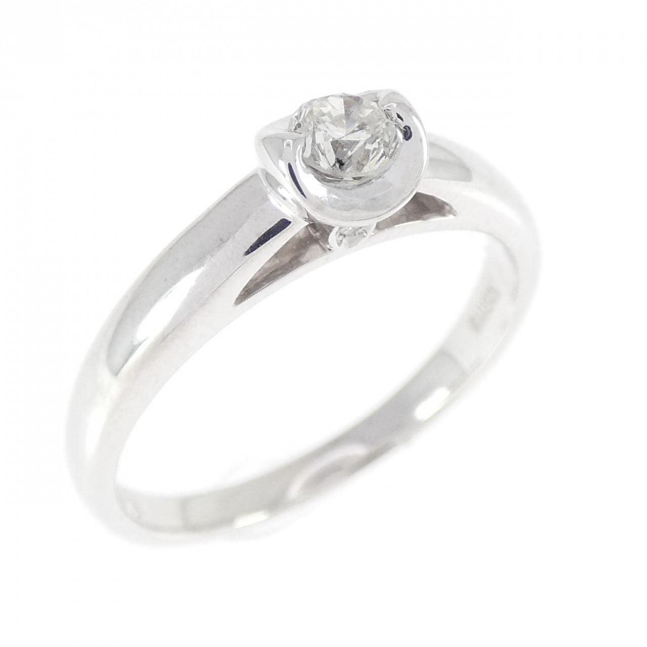 K18WG ダイヤモンド リング 0.20CT