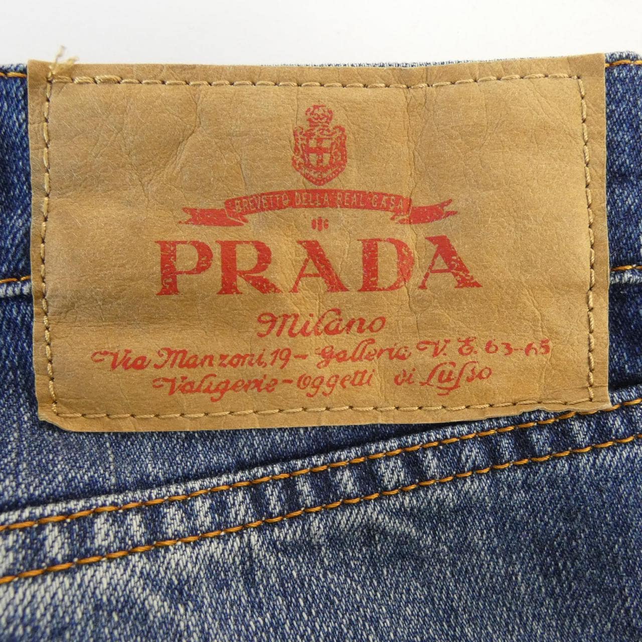 プラダ PRADA GEP374 SVMO 14EF ジーンズ