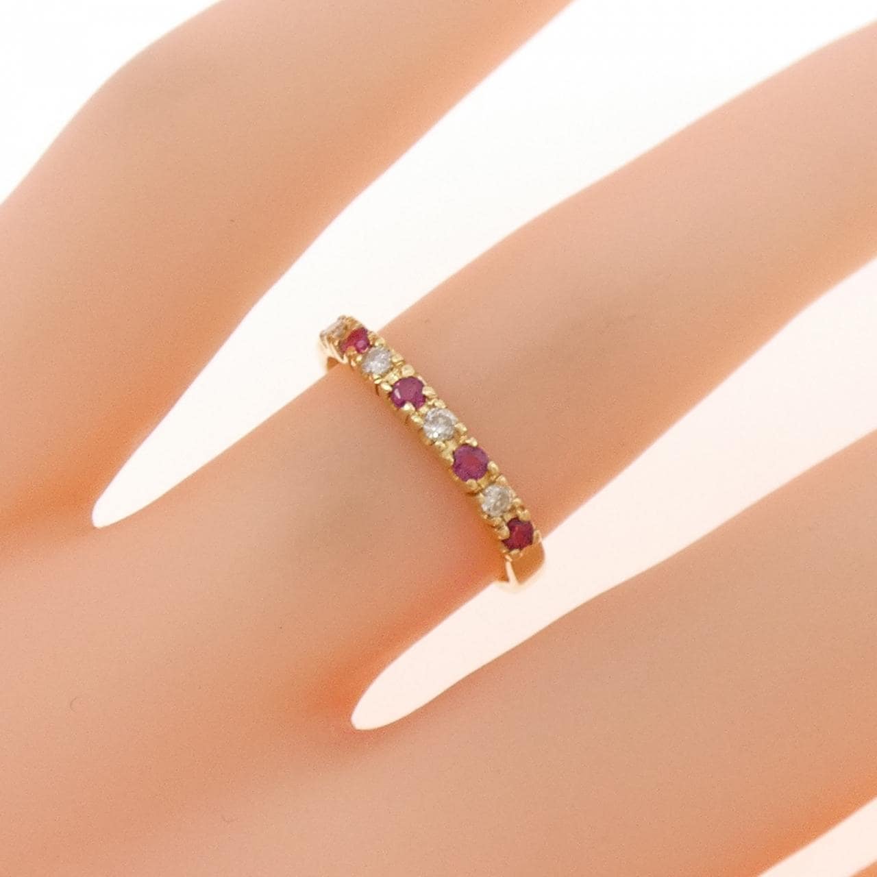 750YG ルビー リング