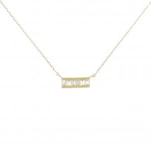[BRAND NEW] K18YG Diamond Necklace 0.08CT