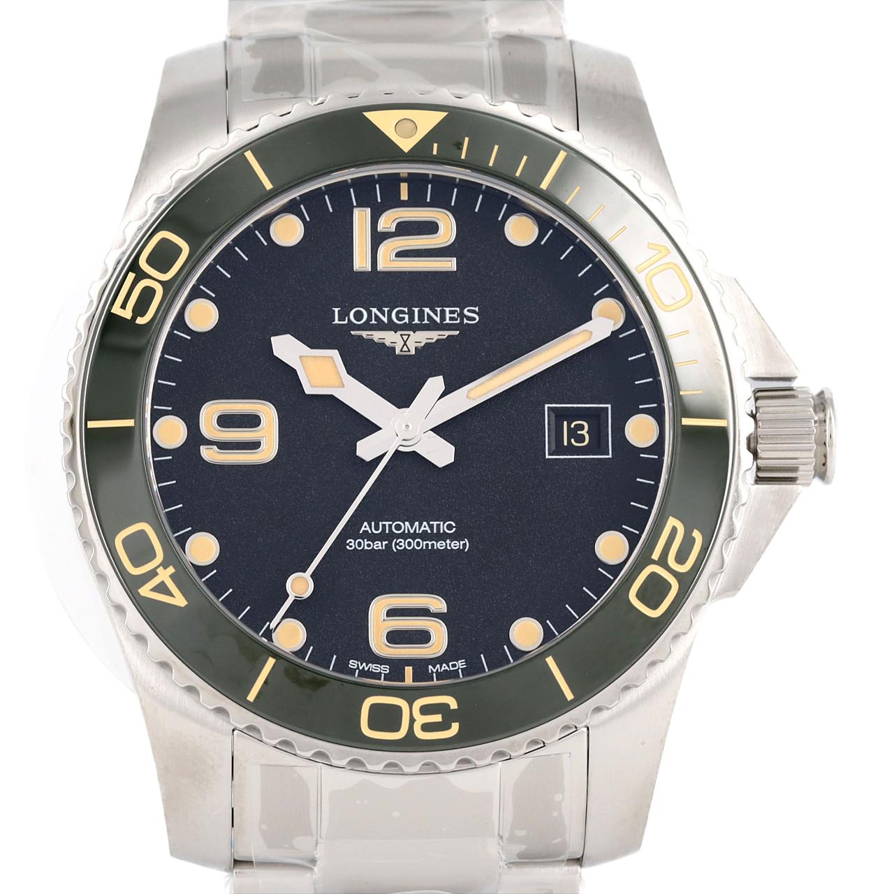 [新品] LONGINES Hydro Conquest L3.781.4.05.6 SS自动上弦