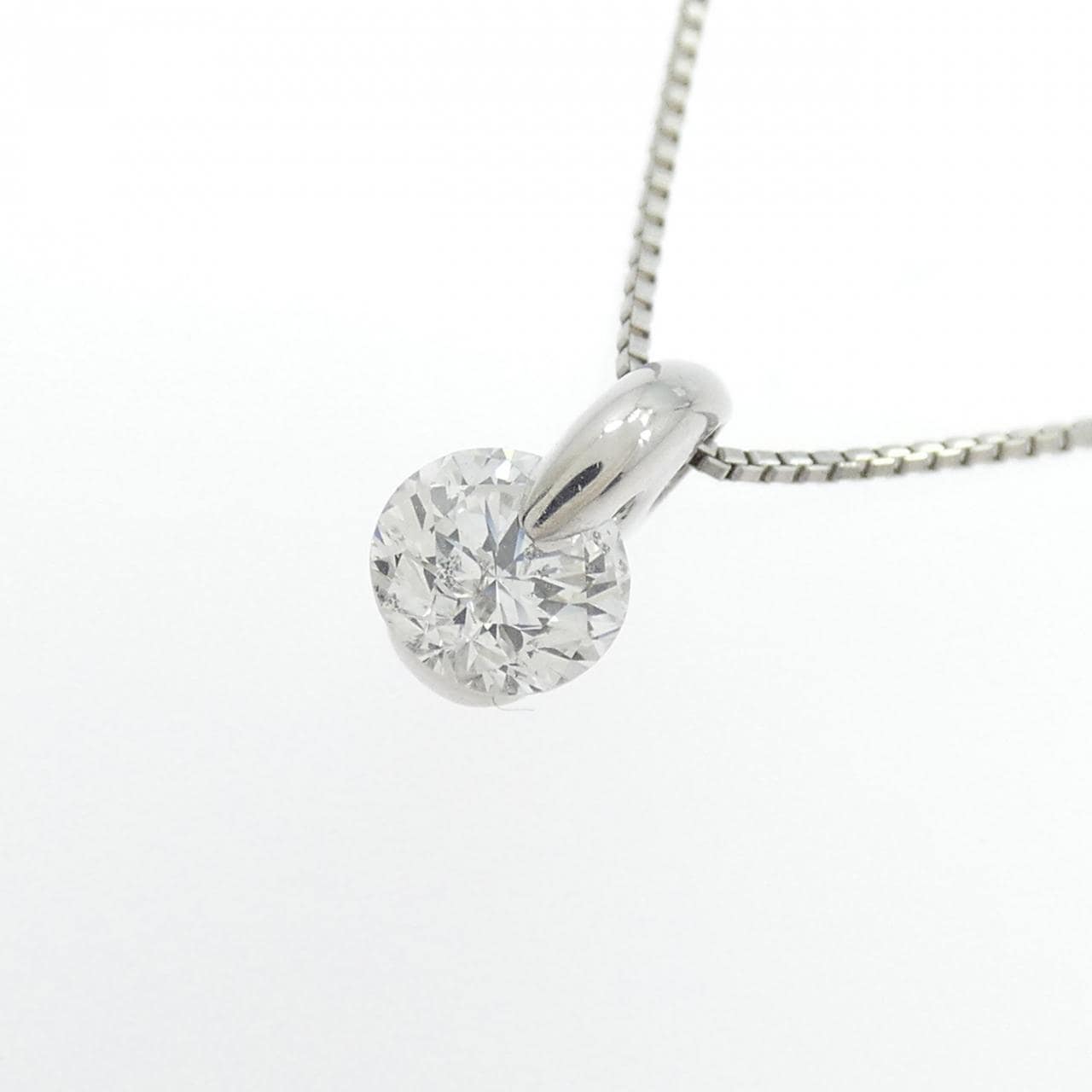 PT900/PT850 ダイヤモンド ネックレス 0.336CT