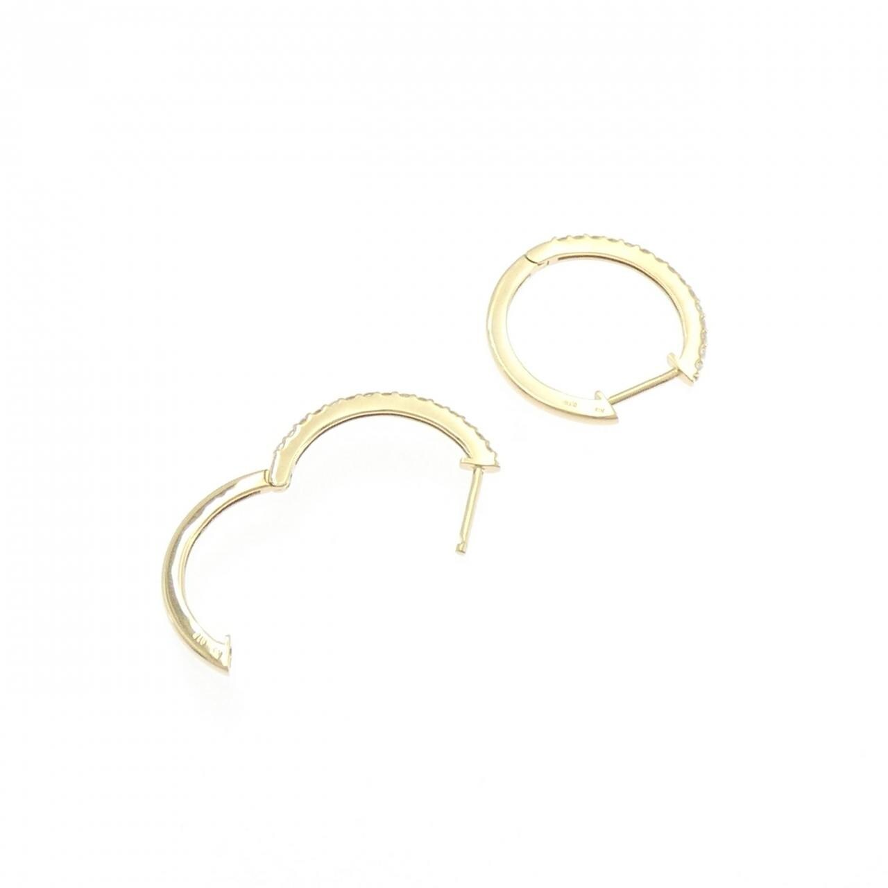 【リメイク】K18YG ダイヤモンド ピアス 0.30CT