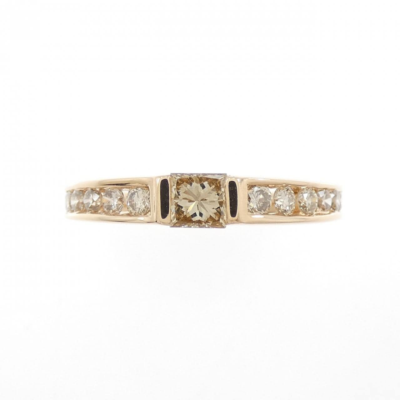 K18PG ダイヤモンド リング 0.52CT