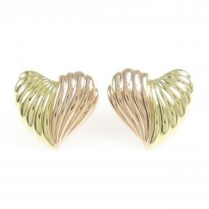 K18YG/K18PG ハート ピアス