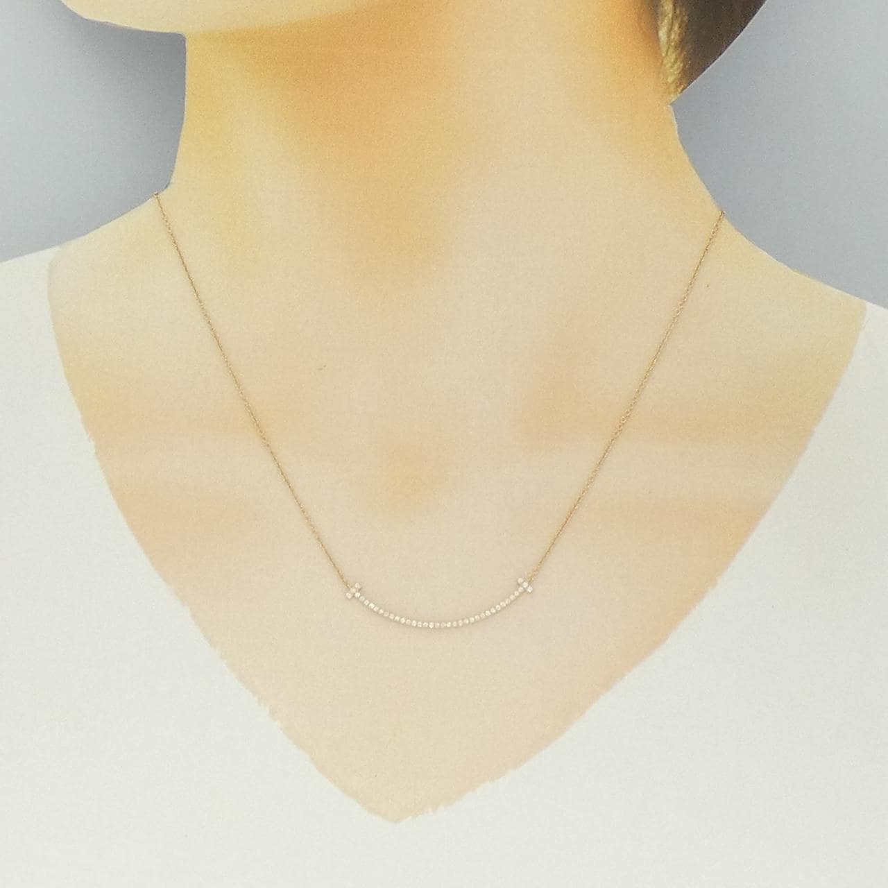 ティファニー Tスマイル スモール ネックレス