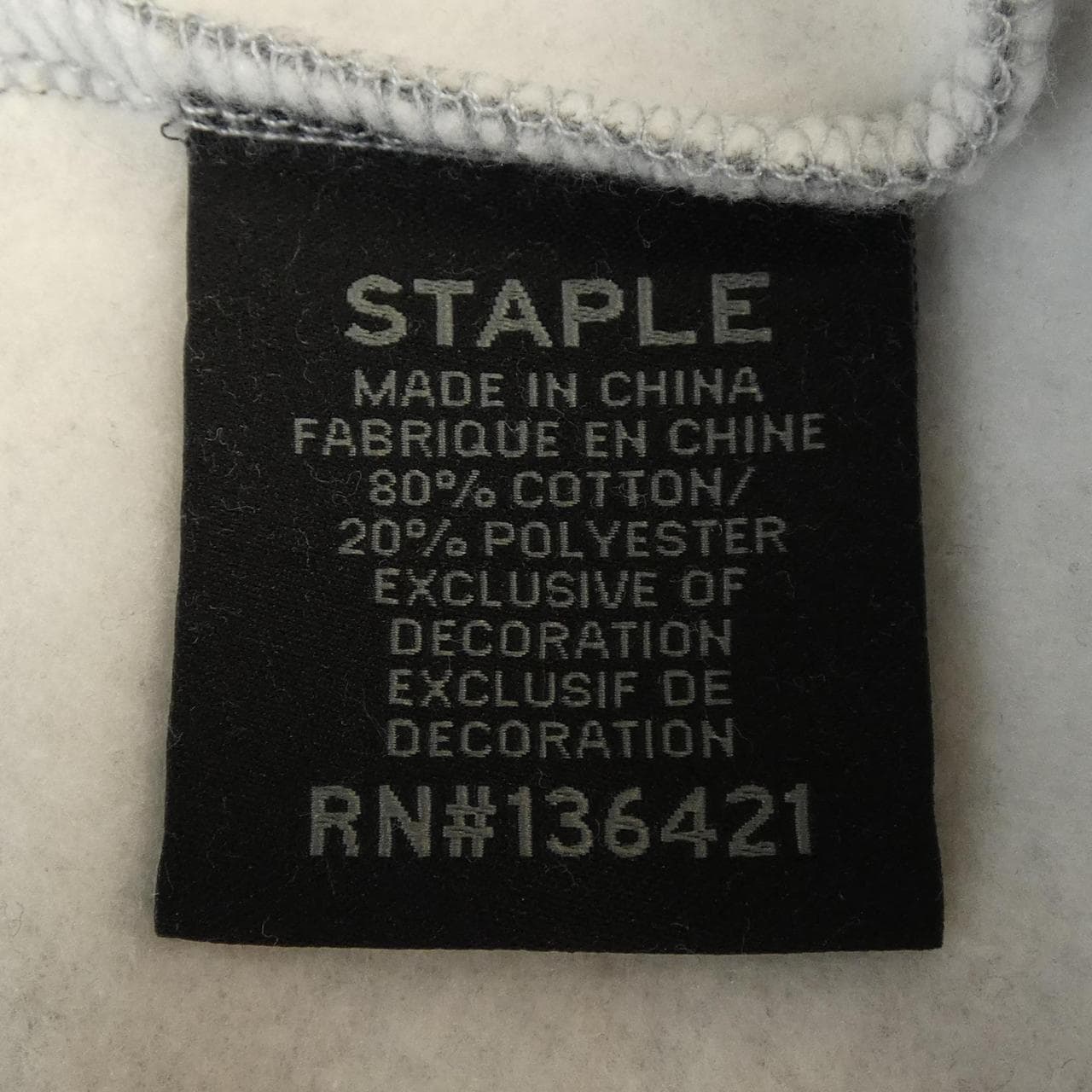 STAPLE パーカー