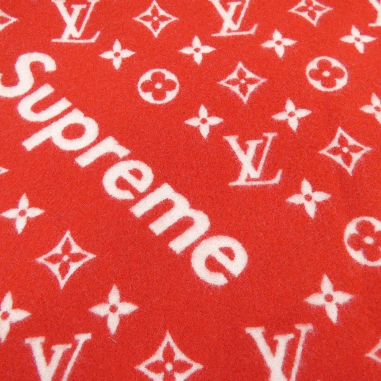 ルイヴィトン LOUIS VUITTON SUPREME MP1884 ブランケット