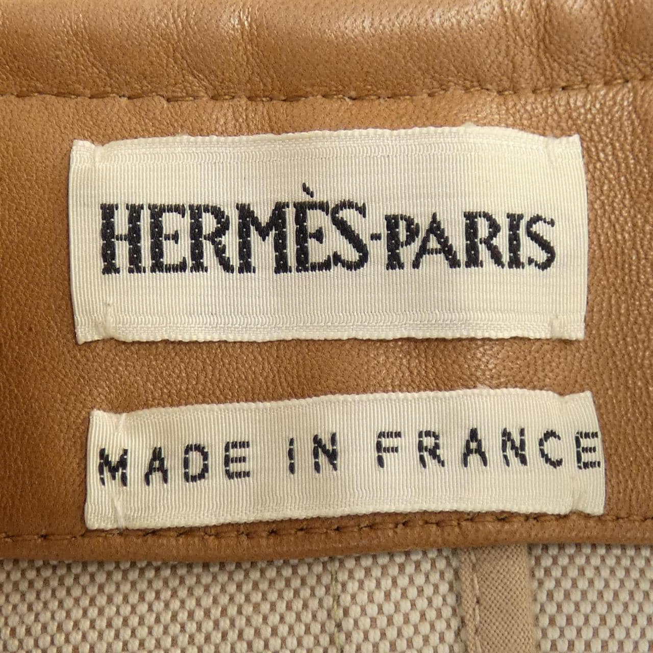 [vintage] HERMES Collarless Jacket
