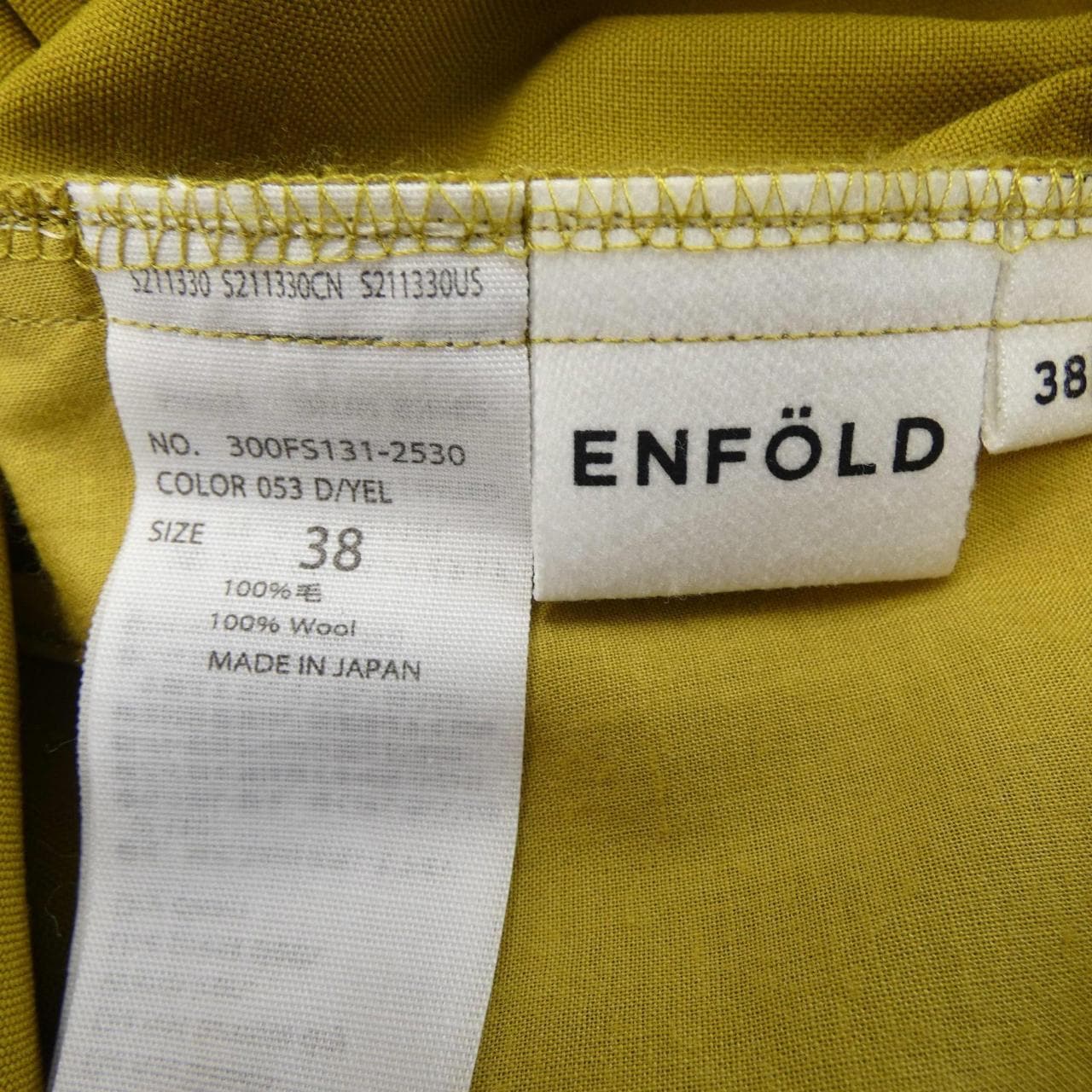 エンフォルド ENFOLD パンツ