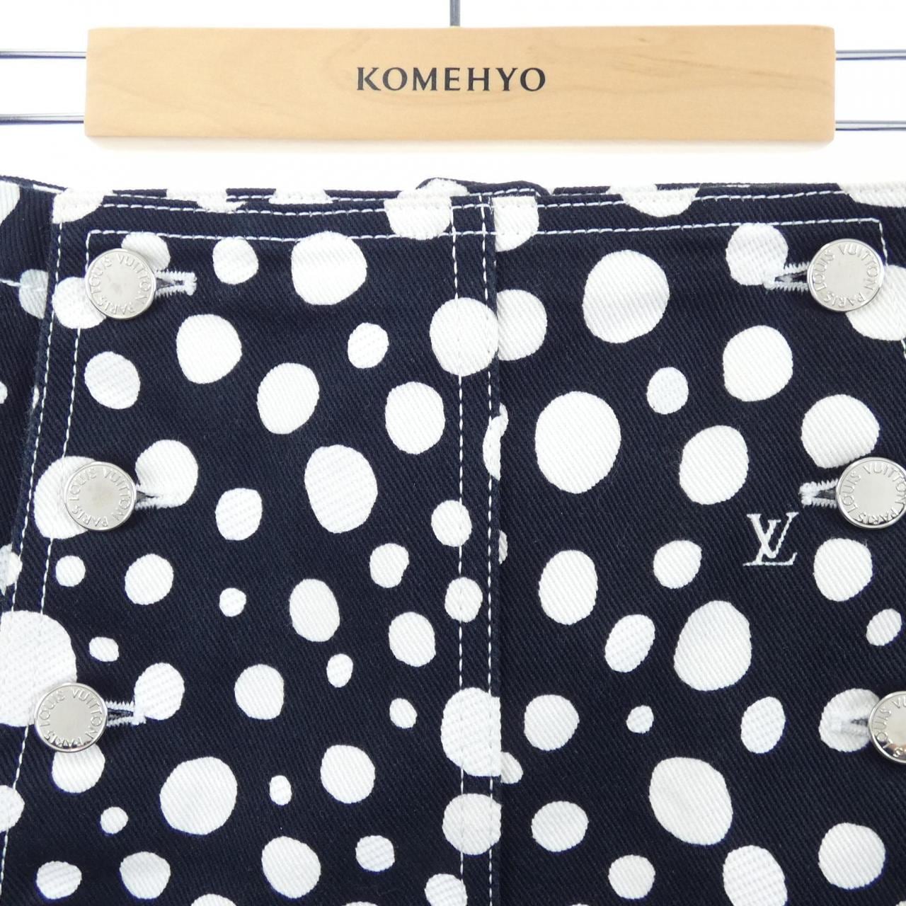 ルイヴィトン LOUIS VUITTON LV×YK インフィニティ ドットミニスカート FOSK17U84 スカート