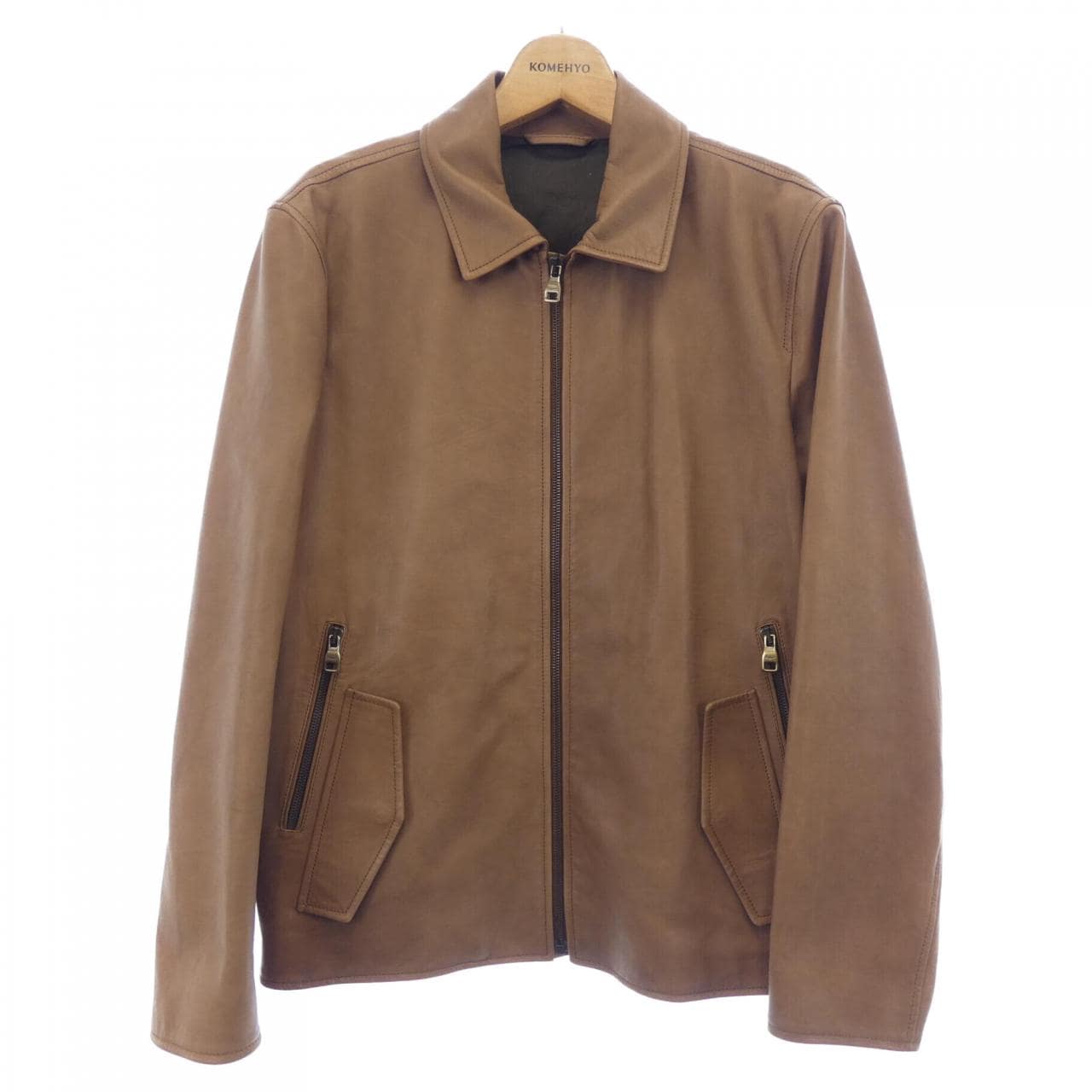 サルヴァトーレフェラガモ SALVATORE FERRAGAMO レザージャケット