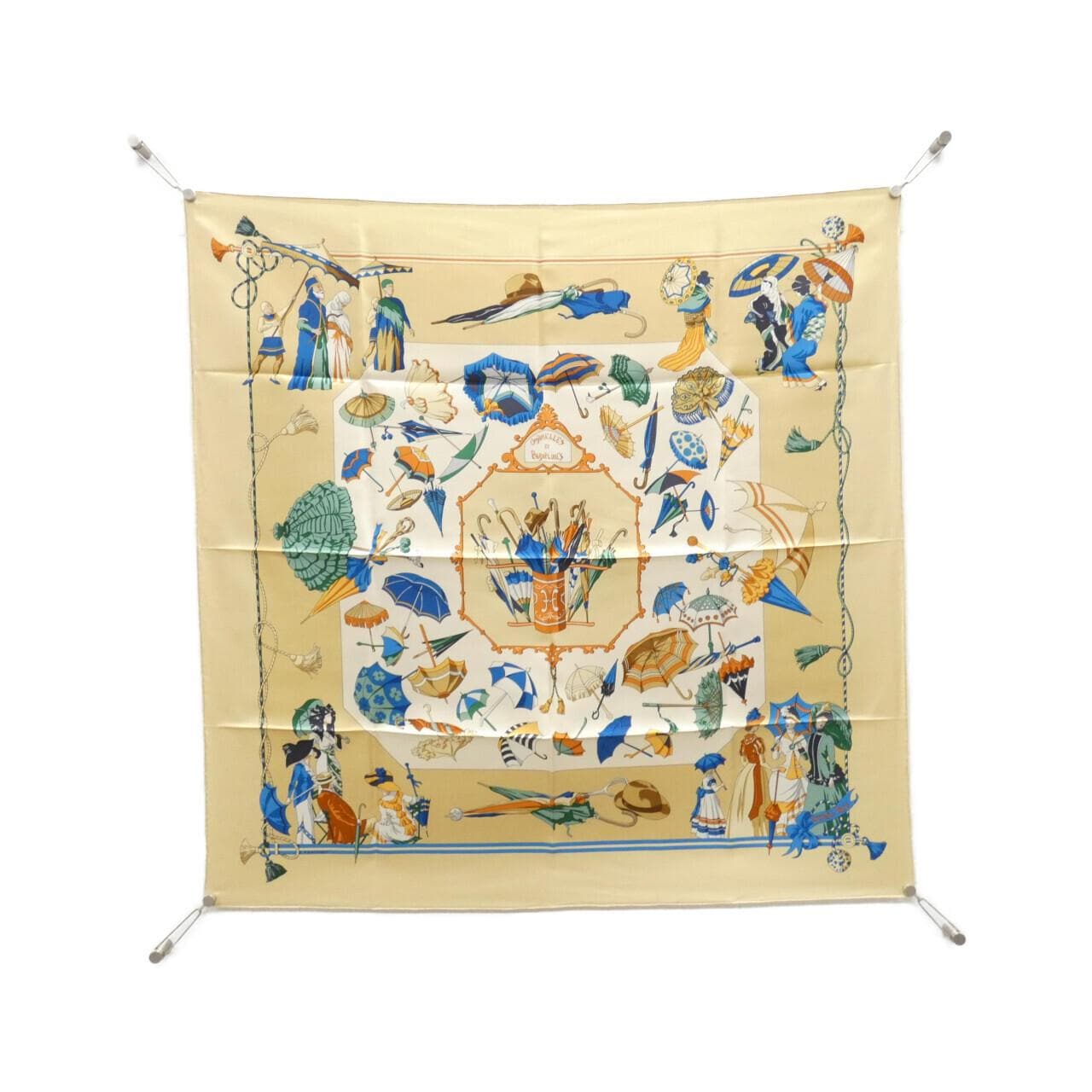 HERMES OMBRELLES ET PARAPLOIES Carre Scarf