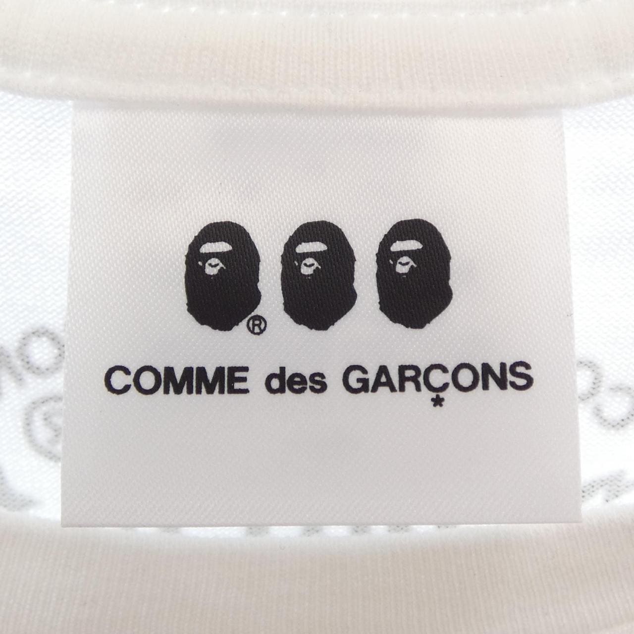 アベイシングエイプ A BATHING APE COMME des GARCONS Tシャツ