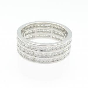 K18WG フルエタニティ ダイヤモンド リング