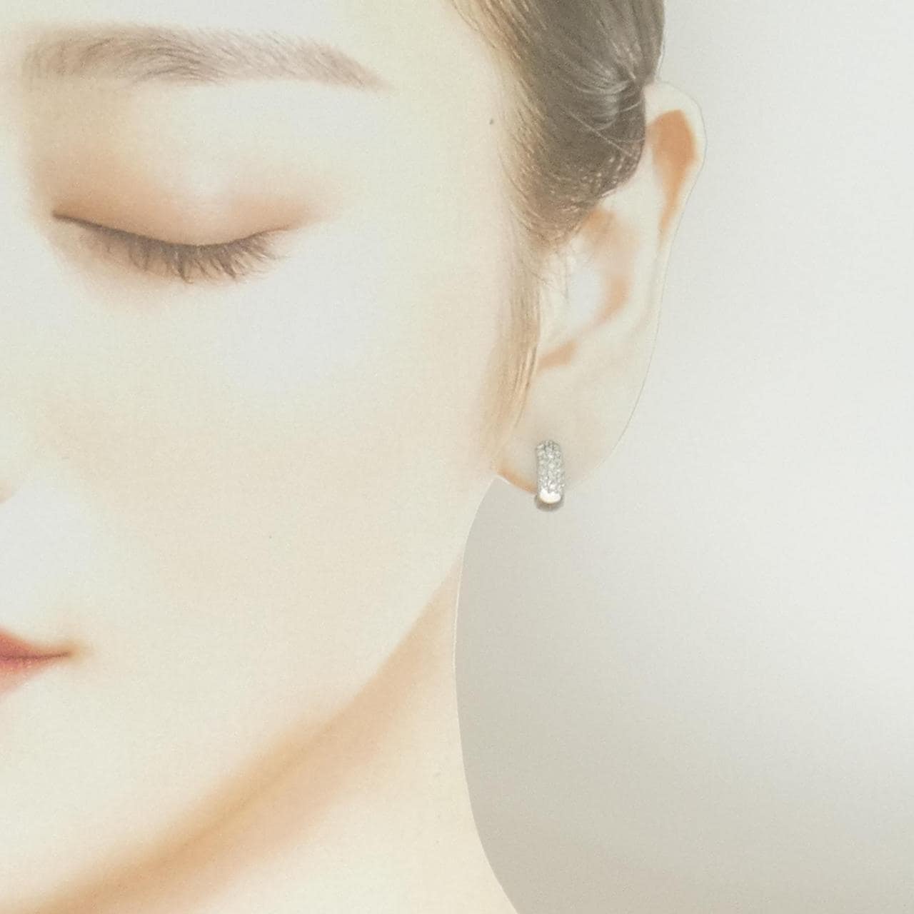 PT ダイヤモンド ピアス 0.30CT