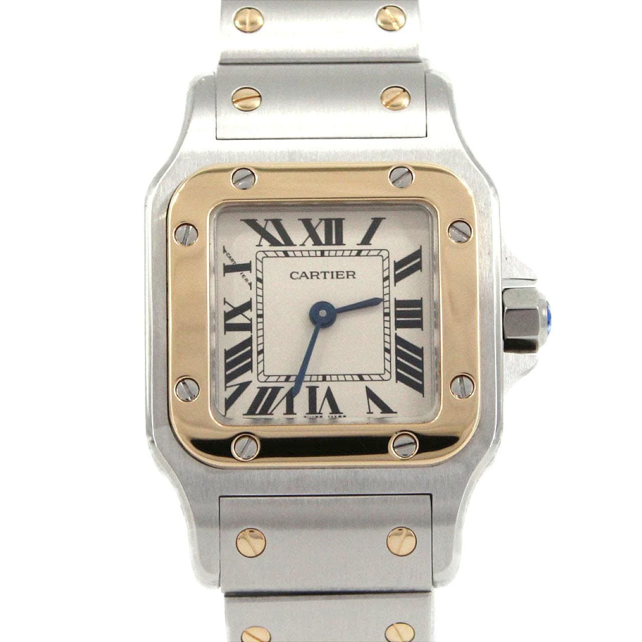 カルティエ サントスガルベSM コンビ W20012C4 SSxYG クォーツ