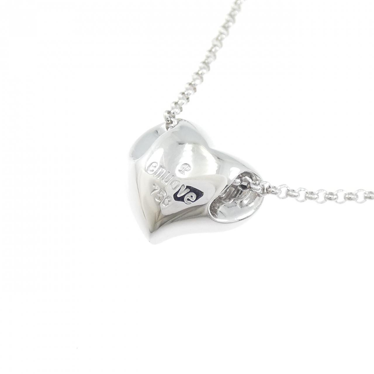 イノーヴェ 750WG/K18WG ハート ネックレス