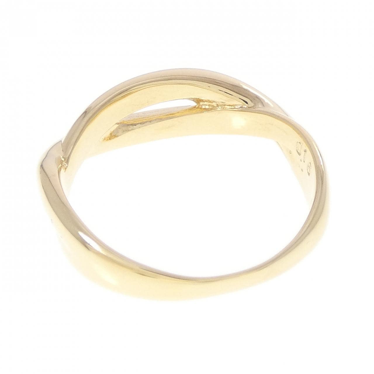 K18YG ダイヤモンド リング 0.16CT