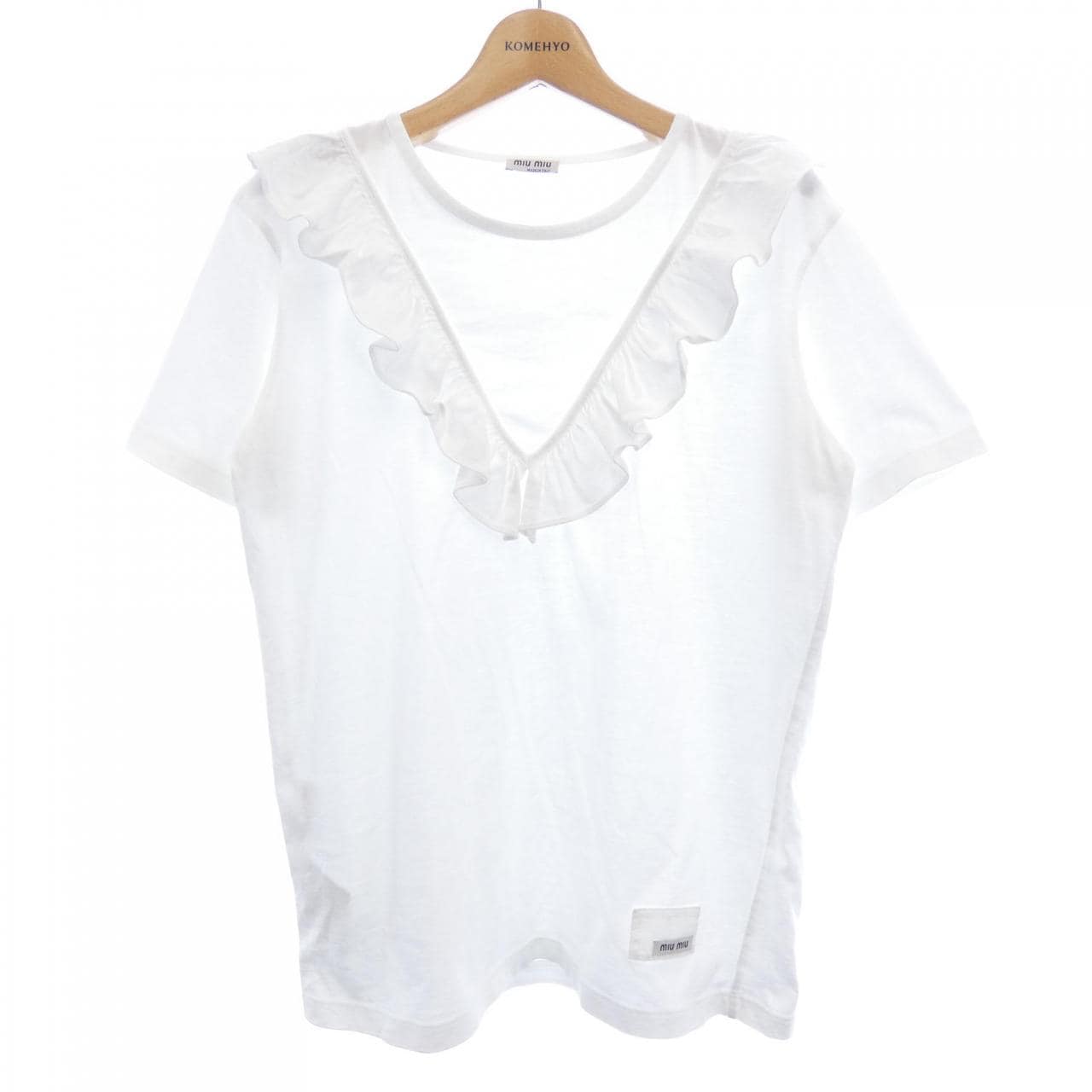 ミュウミュウ MIU MIU MJM984 R171 1CSK Tシャツ