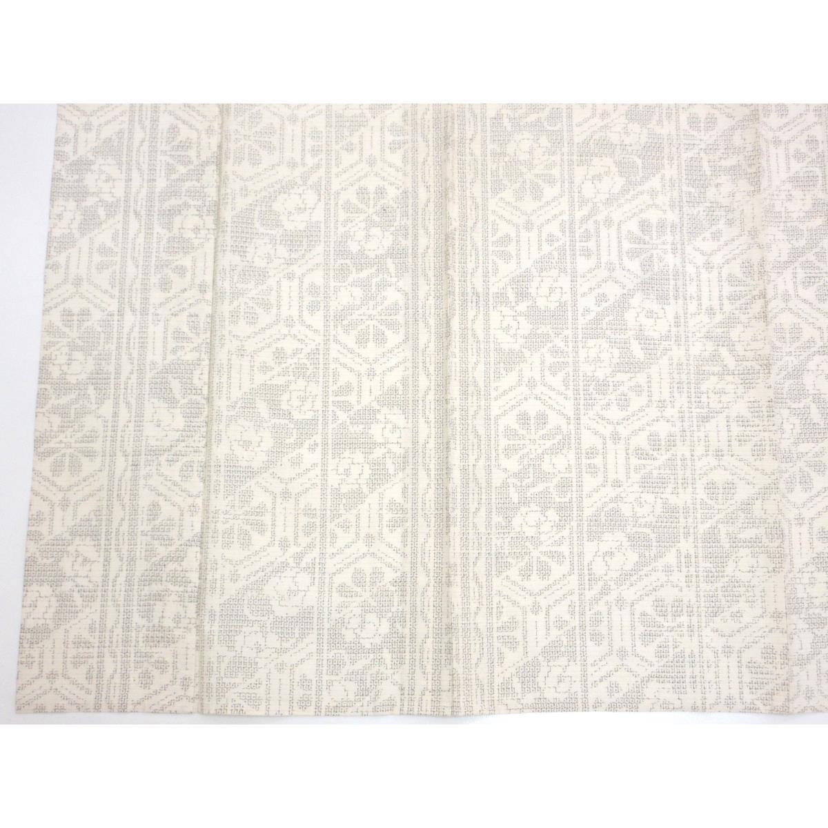 【未使用品】単衣　はたおり娘　８０山【結城紬】