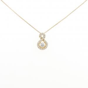 K18YG ダイヤモンド ネックレス 0.35CT