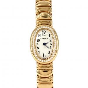 カルティエ ミニベニュワール YG/D WB5047D8 YG クォーツ