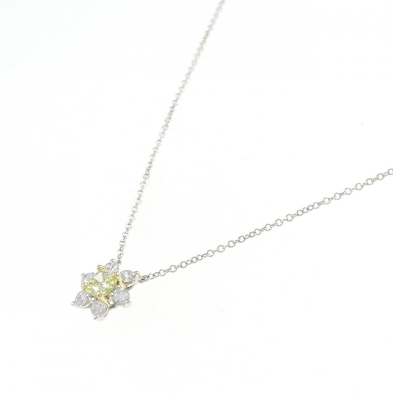 ティファニー バターカップ ネックレス 0.38CT FY VS1