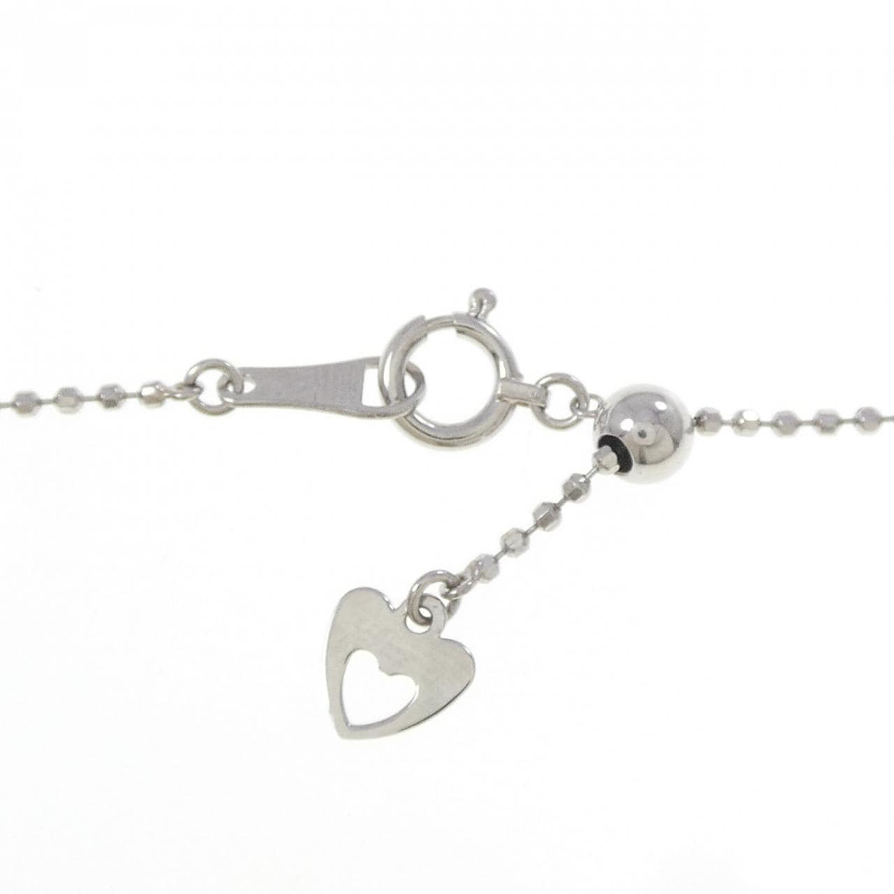 カシケイ ベゼル セッティング ネックレス 0.35CT