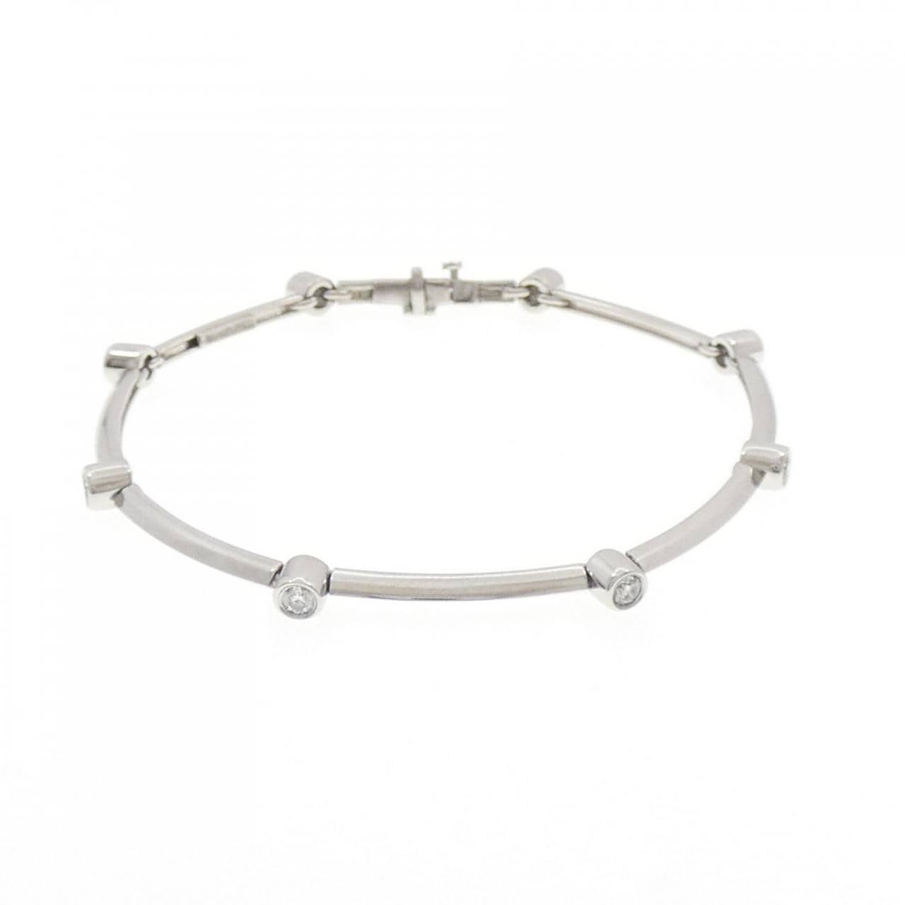 TIFFANY Bezel Link Bracelet