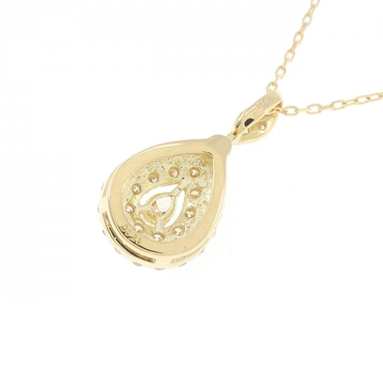 【新品】K18YG ダイヤモンド ネックレス 0.25CT