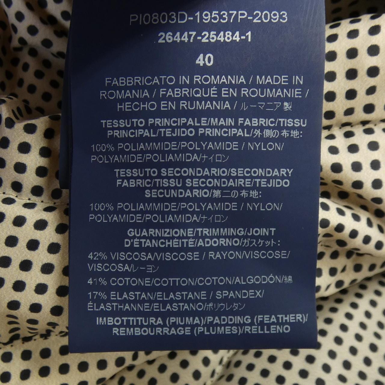 ヘルノ Herno PI0803D ダウンジャケット