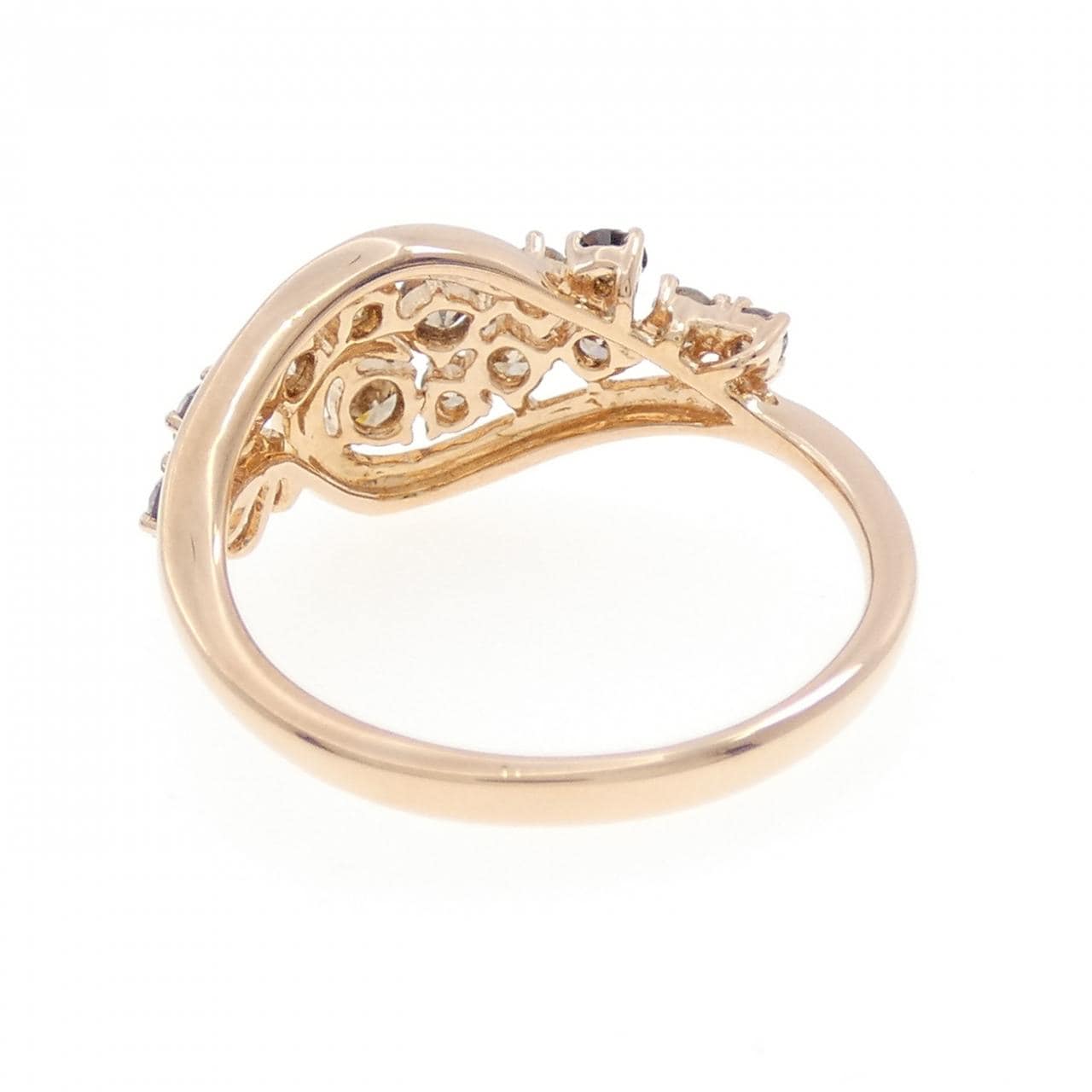 K18PG ダイヤモンド リング 0.64CT