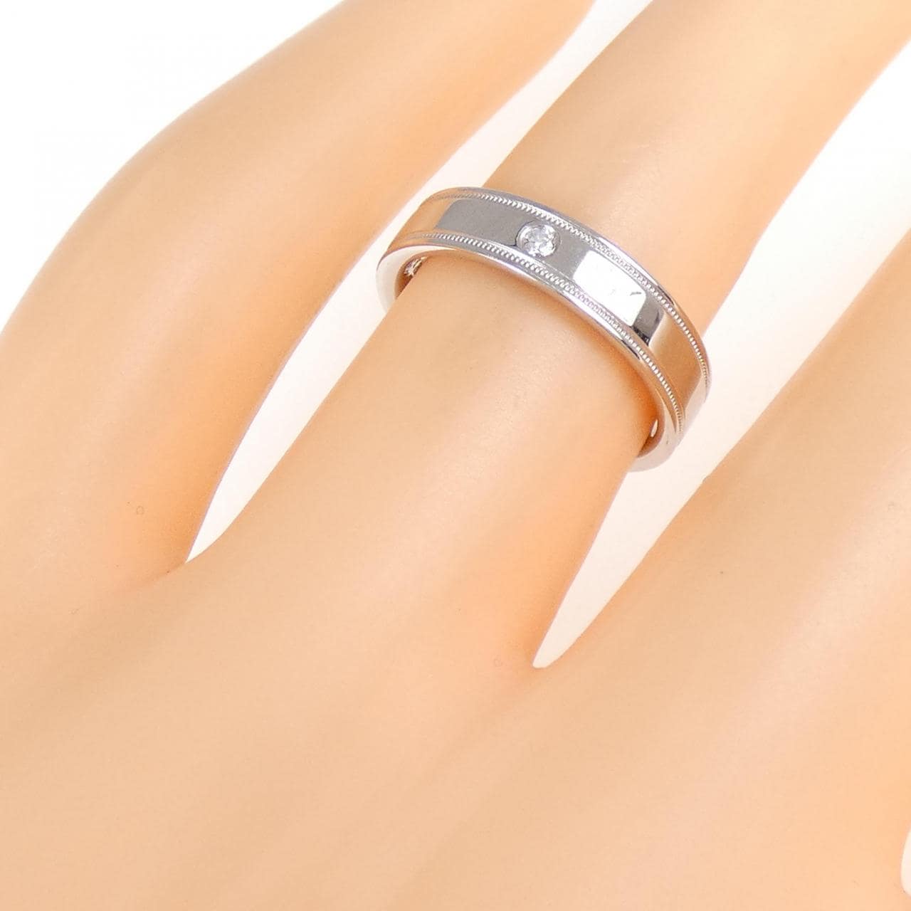 ティファニー ダブルミルグレイン リング