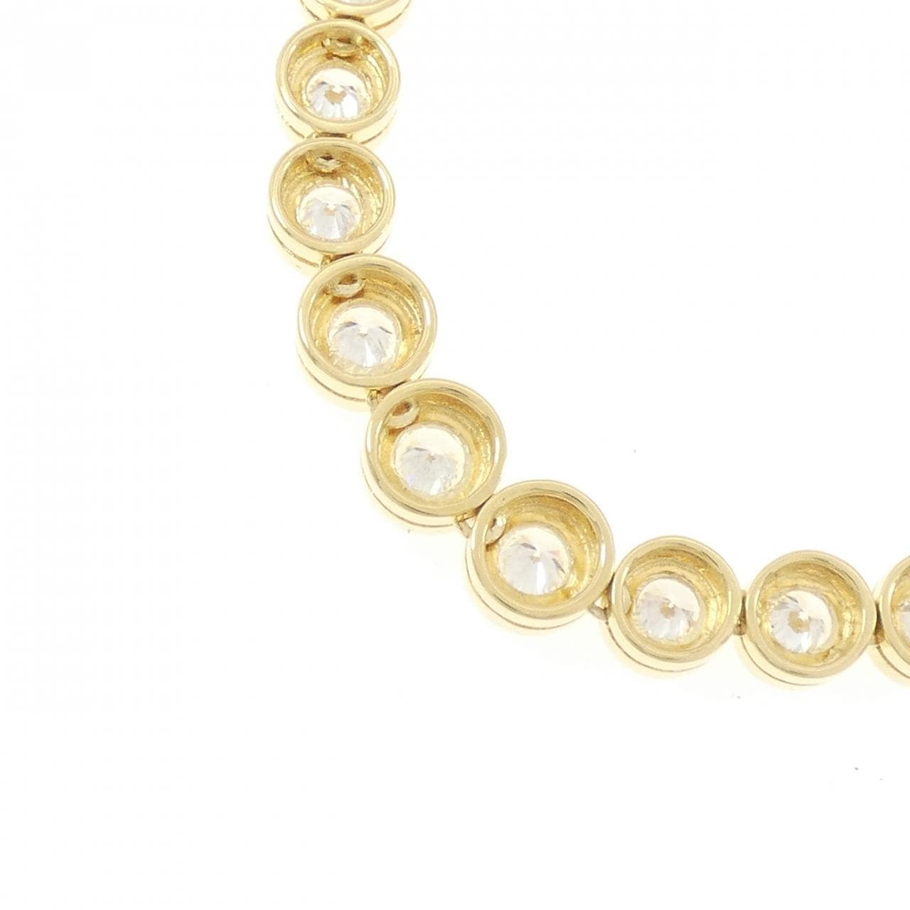 K18YG ダイヤモンド ネックレス 13.13CT