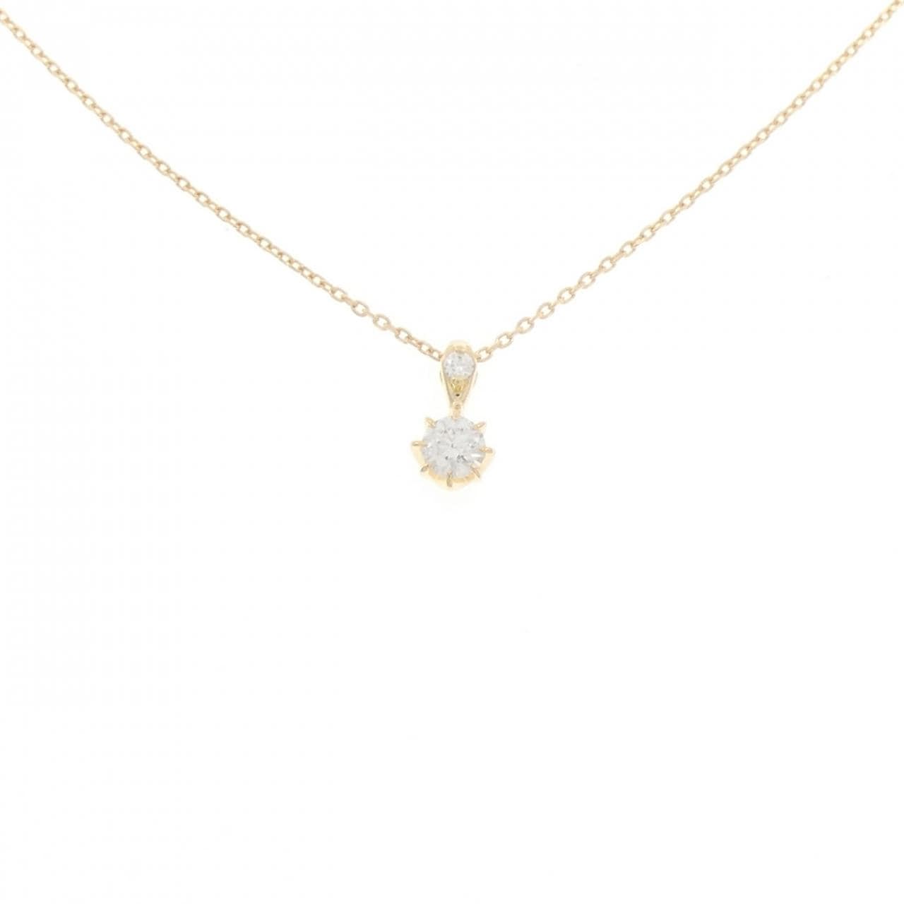 スタージュエリー ダイヤモンド ネックレス 0.16CT