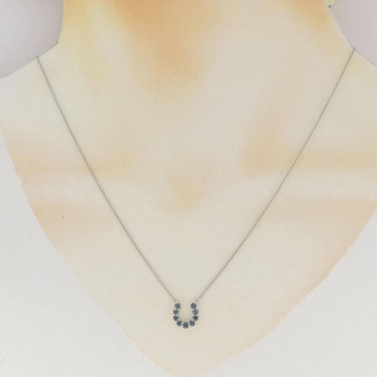 PT900/PT850 ホースシュー アレキサンドライト ネックレス 0.43CT