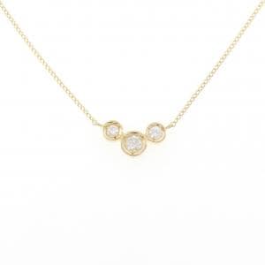 K18YG ダイヤモンド ネックレス 0.30CT