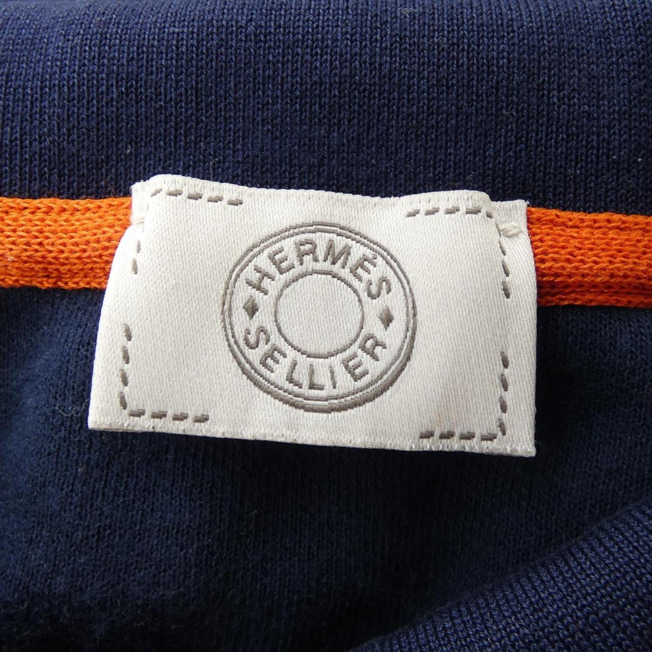 エルメス HERMES ドゥブル ジュ SELLIER H800270E ポロシャツ