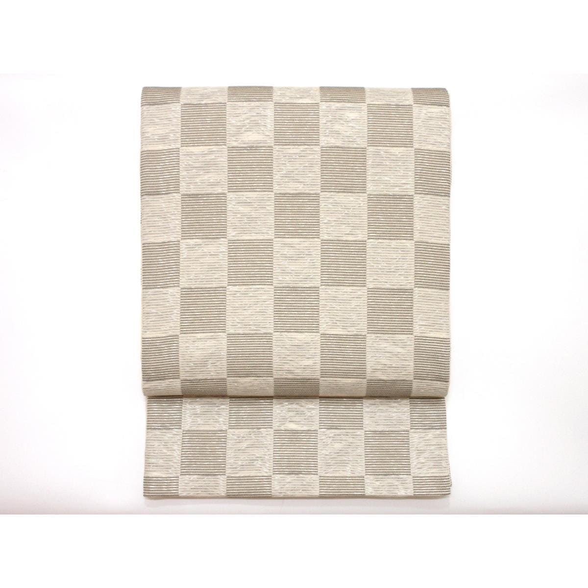 夏袋帯　絽織　全通柄