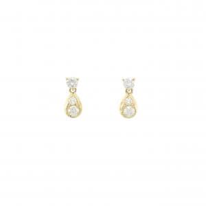 ワコウ ダイヤモンド ピアス 0.34CT
