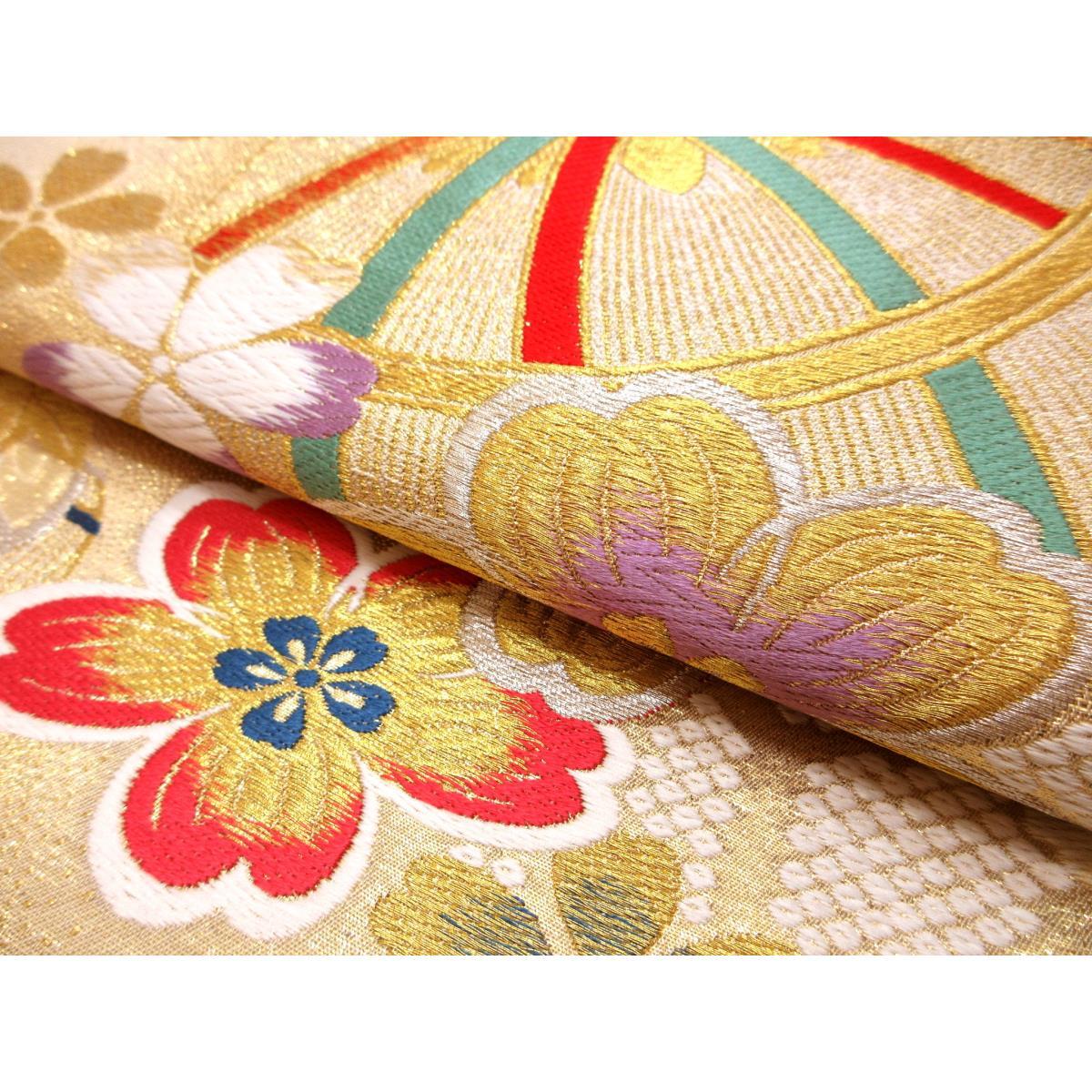 袋帯　芯なし仕立