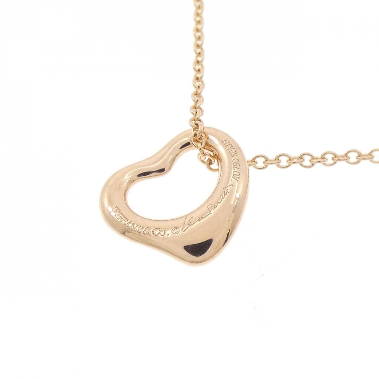 TIFFANY open heart necklace