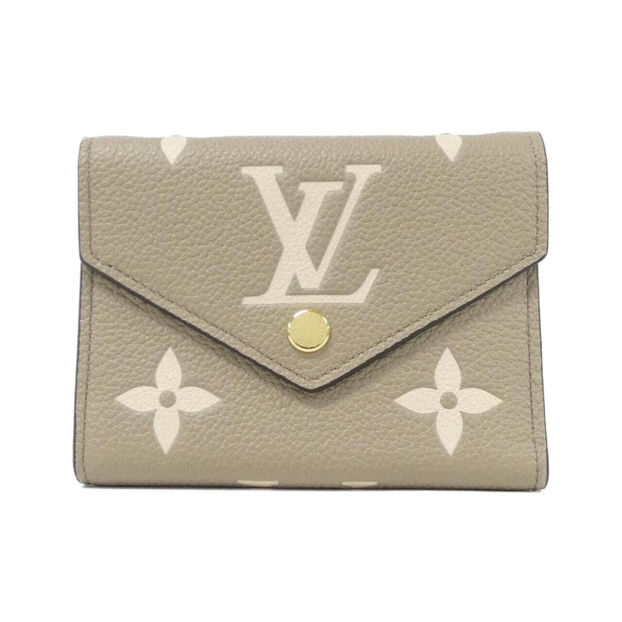 ルイヴィトン バイカラー モノグラム アンプラント ポルトフォイユ ヴィクトリーヌ M81861 財布