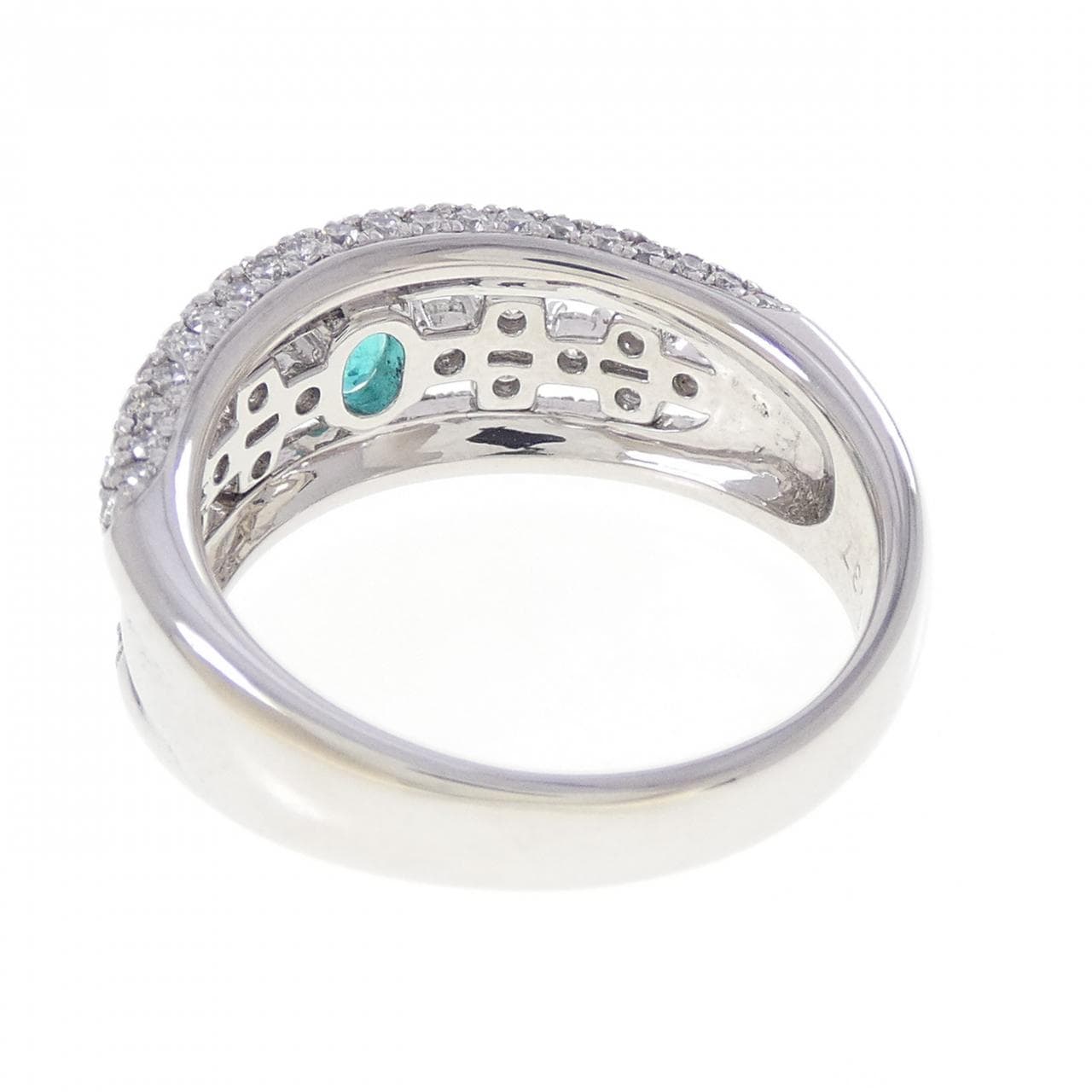 PT900 パライバトルマリン リング 0.26CT