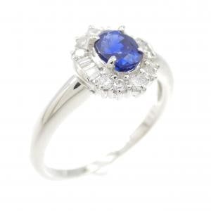蓝宝石环