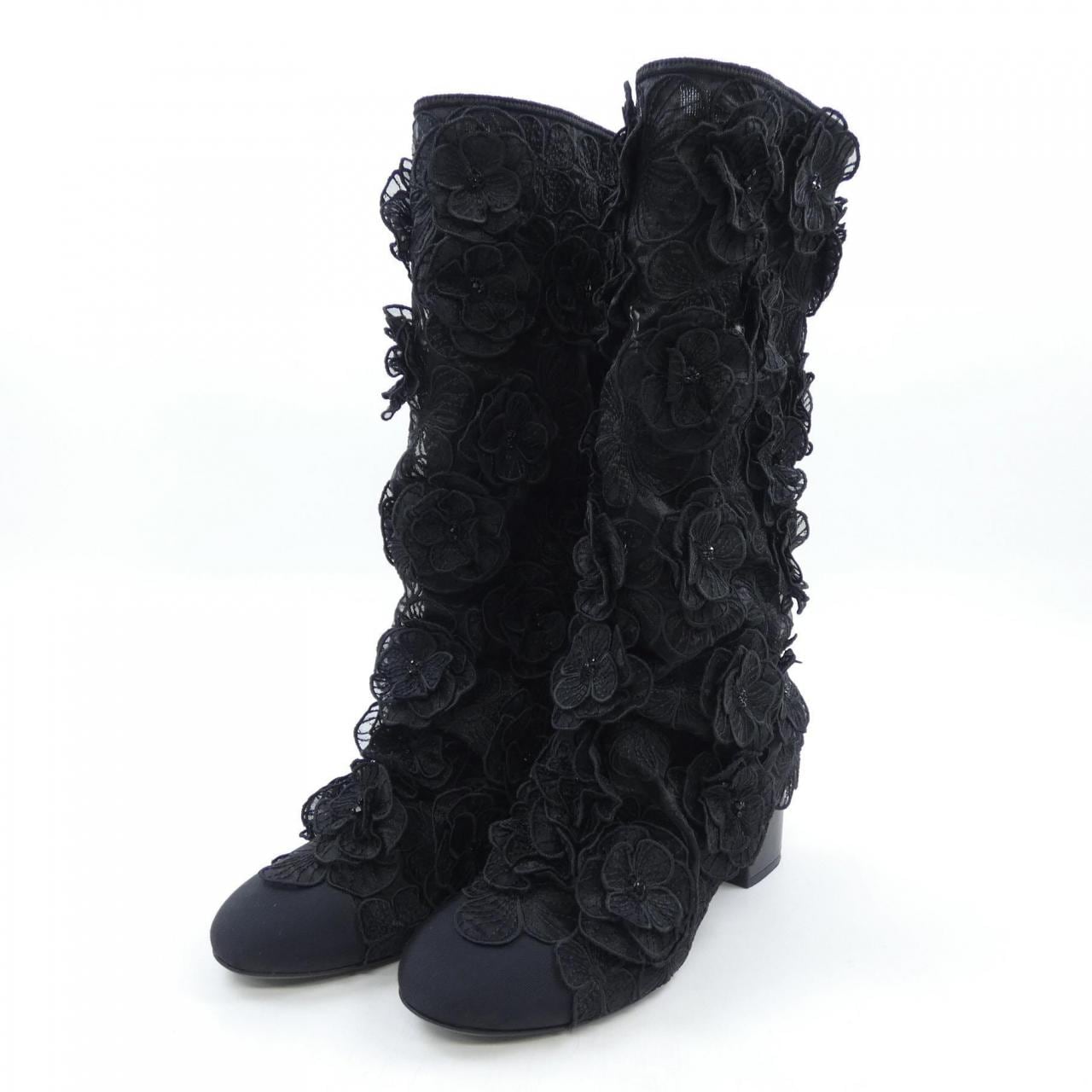 シャネル CHANEL HIGH BOOTS G45651B16435 ブーツ