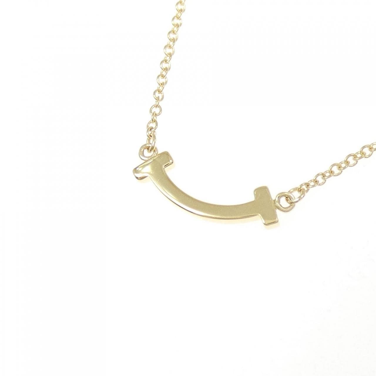 ティファニー Tスマイル ミニ ネックレス