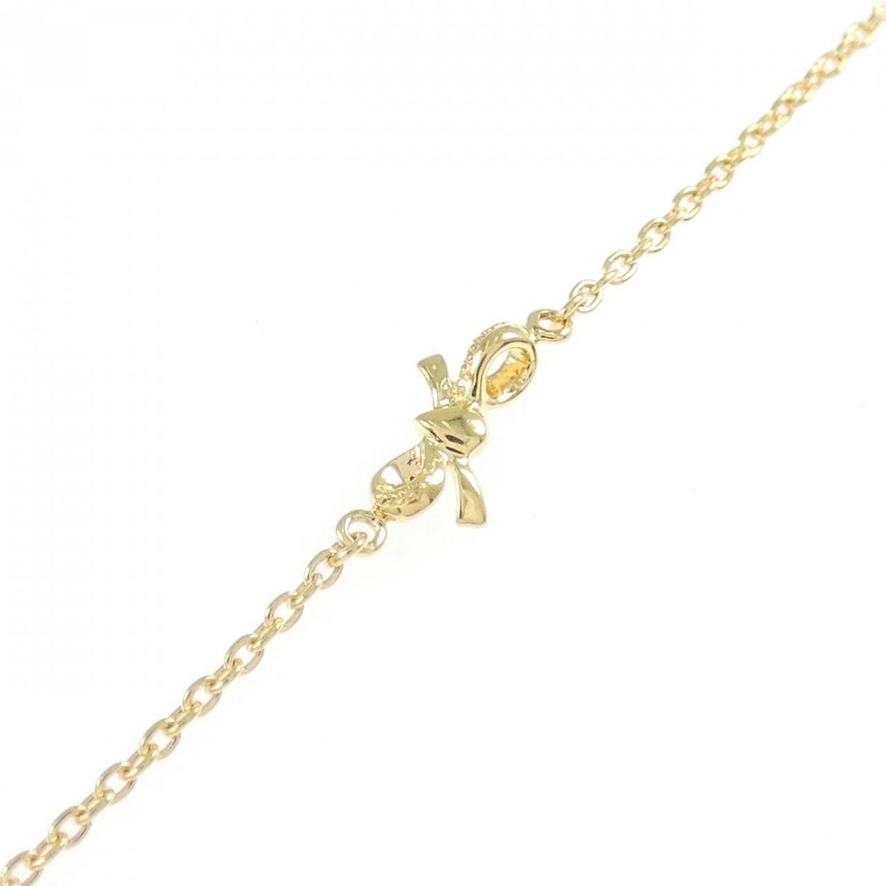 K18YG ダイヤモンド ネックレス 0.324CT F VVS2 VG